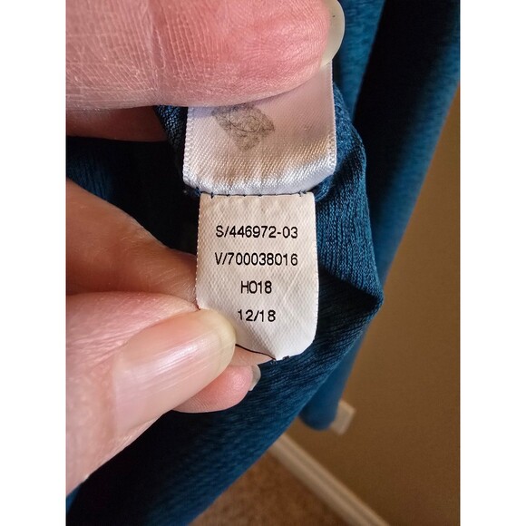 Athleta long sleeve athletic top with twist open back size large - Picture 7 of 8